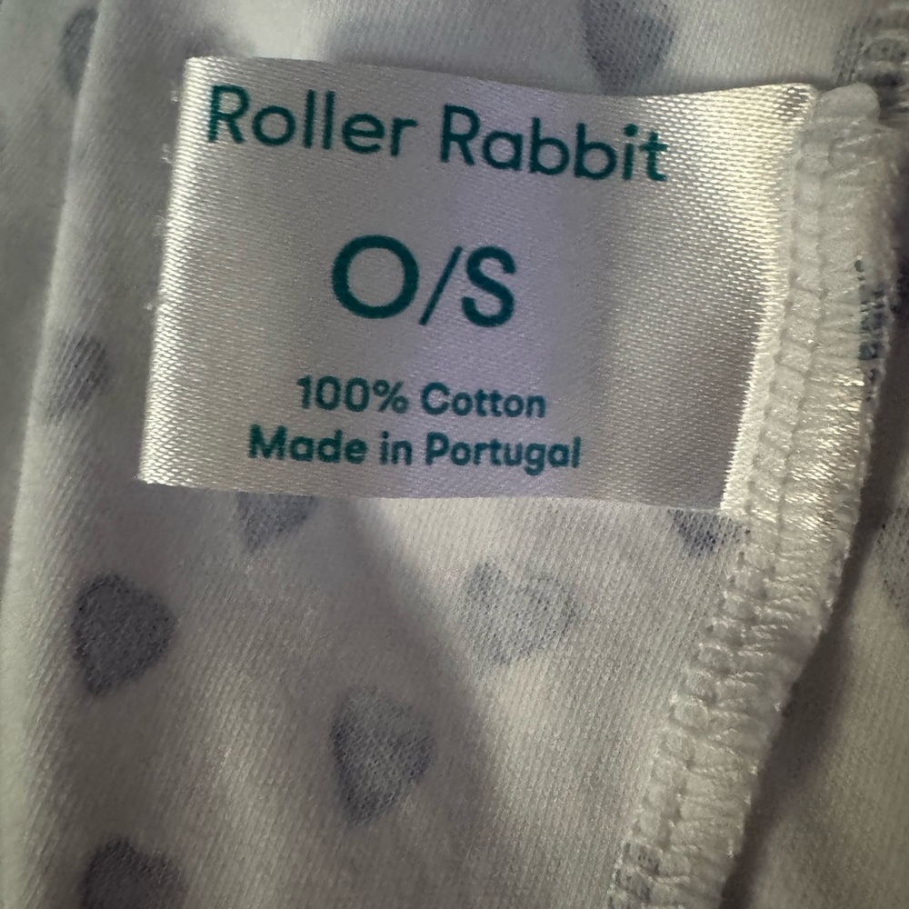 Roller Rabbit robe. Hearts of Love. NWOT. One size. - Picture 7 of 7